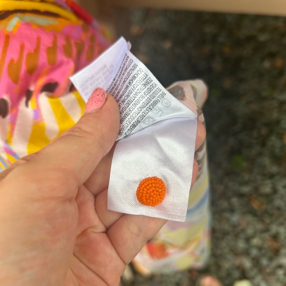 NWT FARM RIO Anthropologie Neon Macaws Puff Sleeve Maxi Dress - Picture 5 of 16